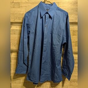 John Ashford Classic Blue Dress Shirt